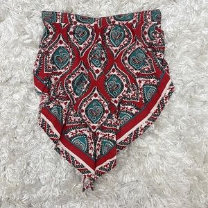 Strapless free people top